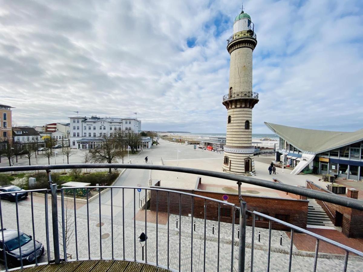 Апартаменты Sonnendeck, Direkt Am Leuchtturm Росток Экстерьер фото