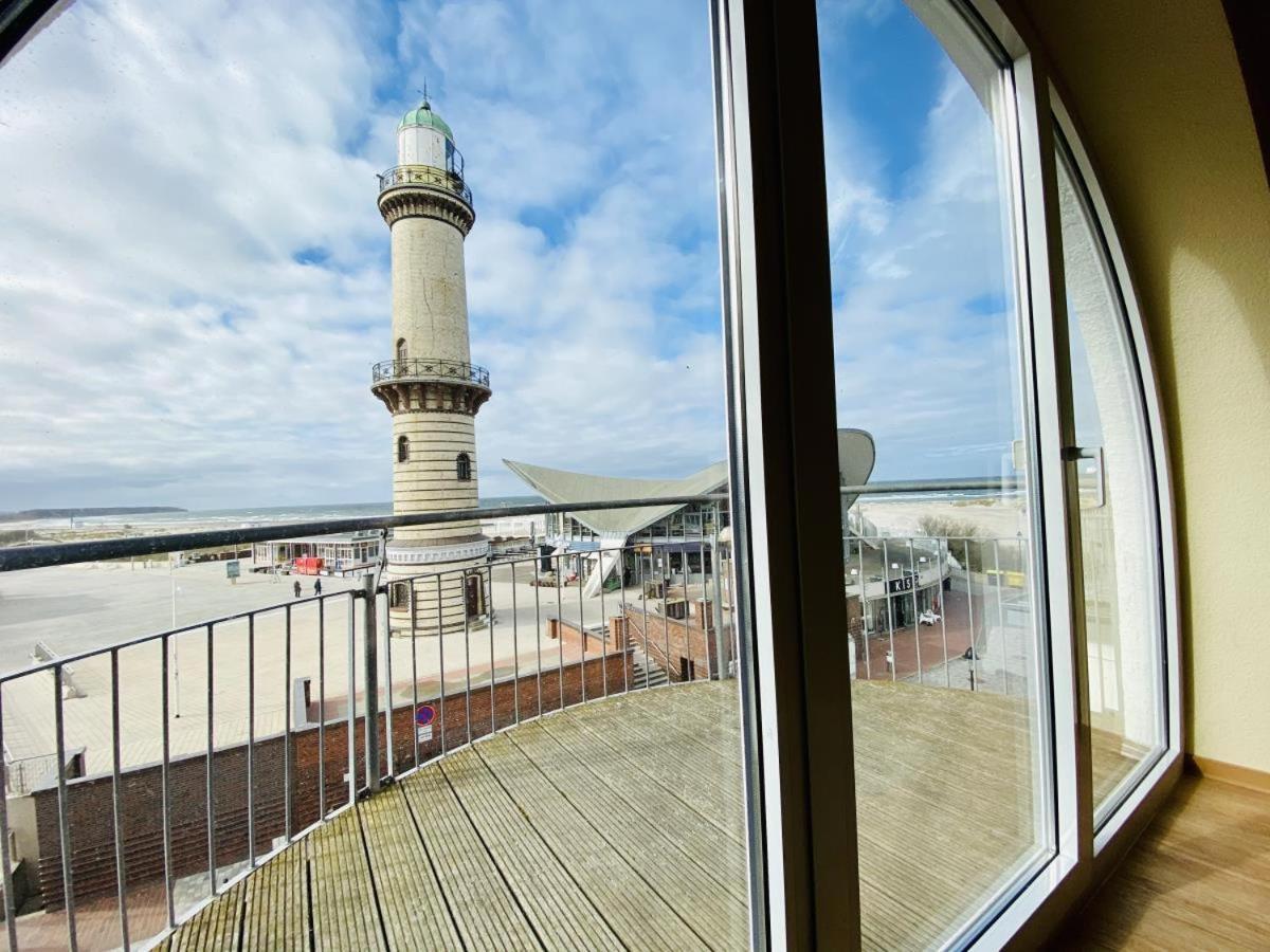Апартаменты Sonnendeck, Direkt Am Leuchtturm Росток Экстерьер фото
